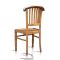Teak Side Chair - Lenong Batavia -Wood Slats Back Side Detail