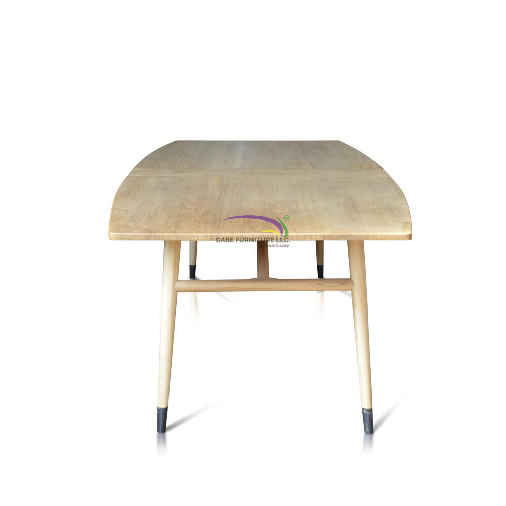 Dining Table Oval Top In Teak New Size D