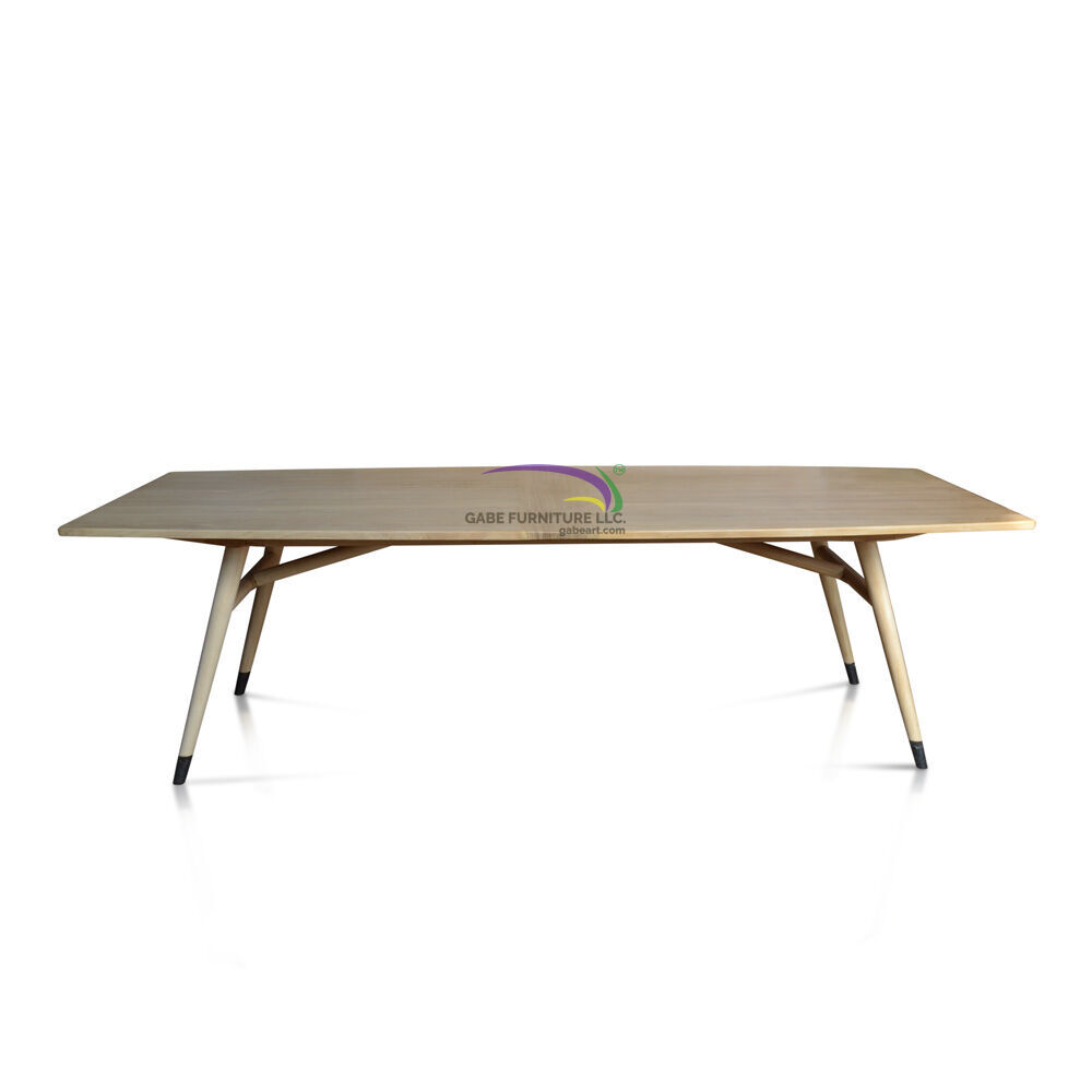 Dining Table Oval Top In Teak New Size E