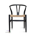 Arm Chair Chinese In Teak With Loom Weaving Seat J icon