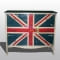 Chest Of Drawers Painted Uk Flag