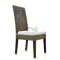 The seat detail of dining chair Morita