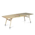 Dining Table Oval Top In Teak New Size A icon