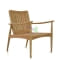 Lounge Chair New Fifties Teak Wood