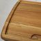 Modern cutting board wood grains and highlighted edge detail