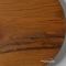 Round cutting board woodgrain detailed view