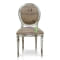 Side Chair Upholstery With Burlap