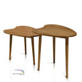 Side Table Fifties Set Of 2 In Mindi Slats G icon