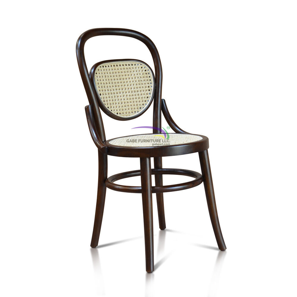 Teak Chair With Rattan A