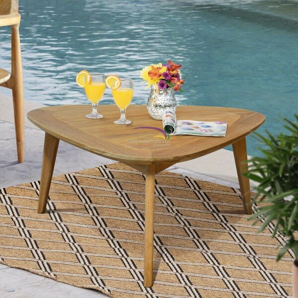 Cofee Table Triangle Taper Legs