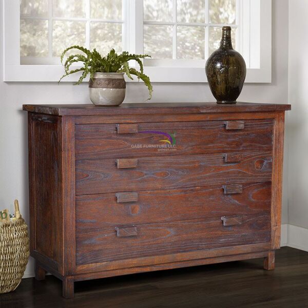 Solid Teak Chest Of Drawers  Delta 