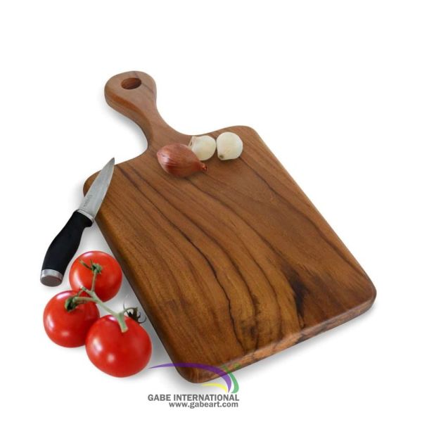 Teak wood cutting board rectangular