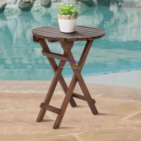 Folding Table Round Cakra