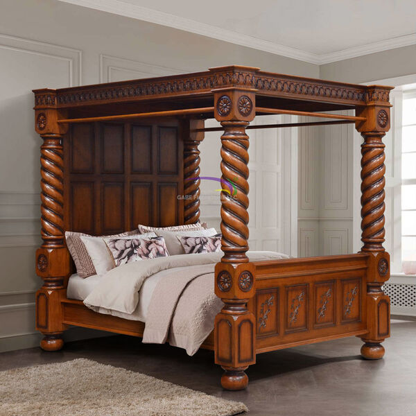 Giant Tudor Bed Ozzy 194x204