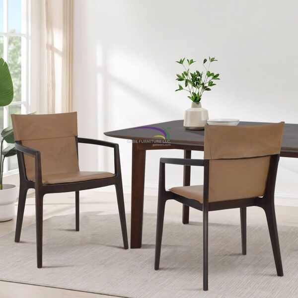 Isadora Leather Dining Armchair