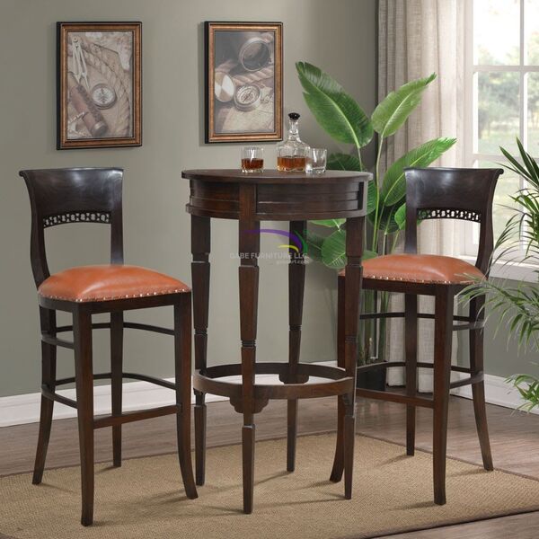 Barstool Italy Rantai Leather Seat