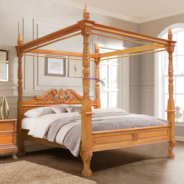 King Size Queen Anne Bed