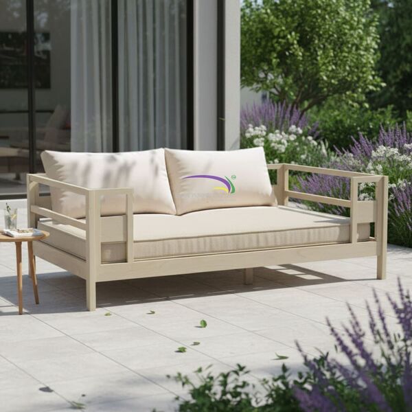 Modern Teak Outdoor Daybed