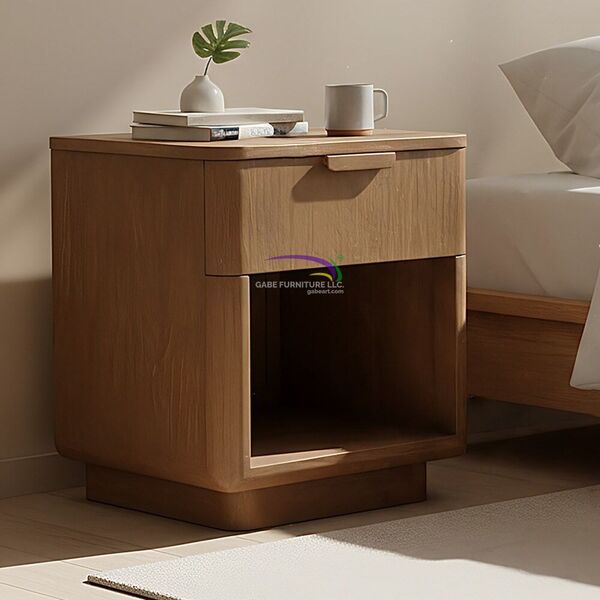 Nordic Minimalist Bedside Table