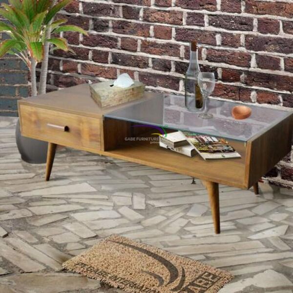 Coffee Table Polos Glass Vintage