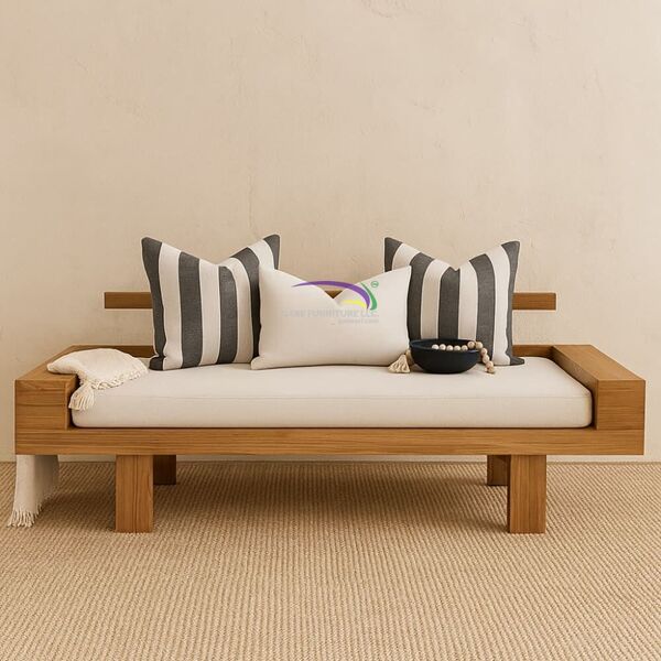 Robert Teak Daybed – Minimalist Collection