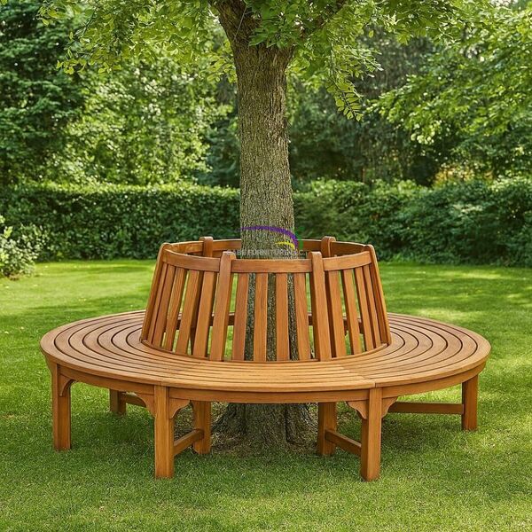 Round Three Contour Bench