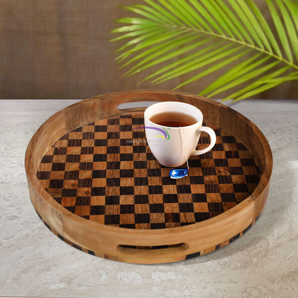 Round Tray Chess