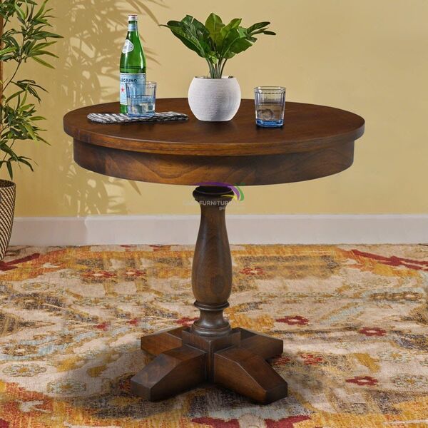 Round Wood Table T01.04