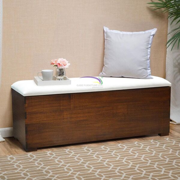 Shikari Blanket Box With Fabric Top