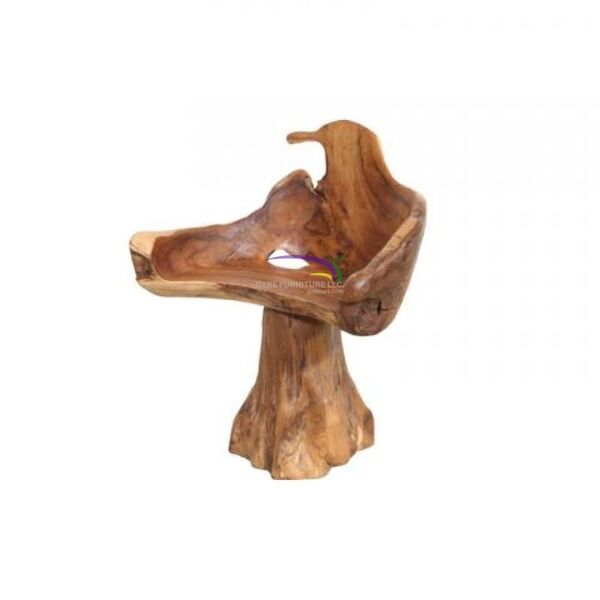 Wood Stump Chair