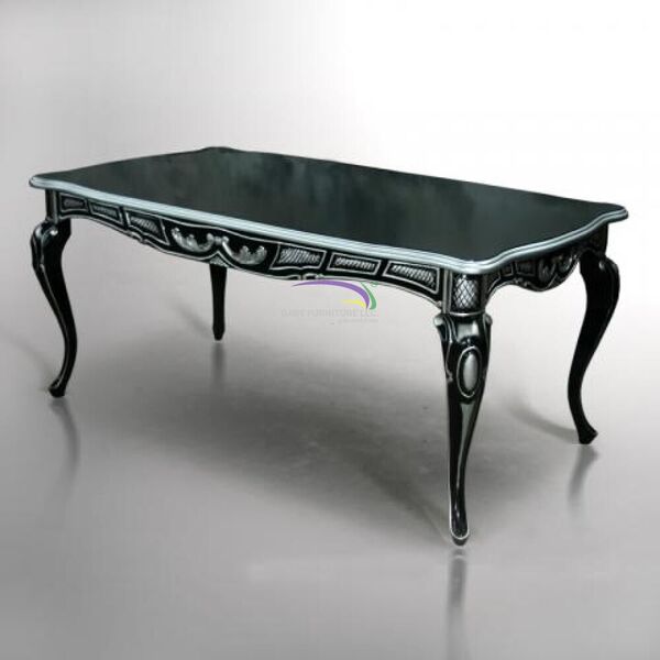 Table Black Silver