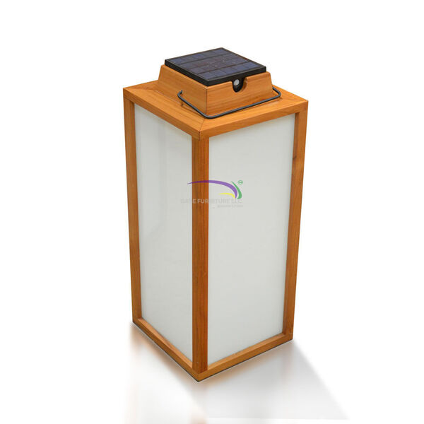 Teak Lamp Decor Medium