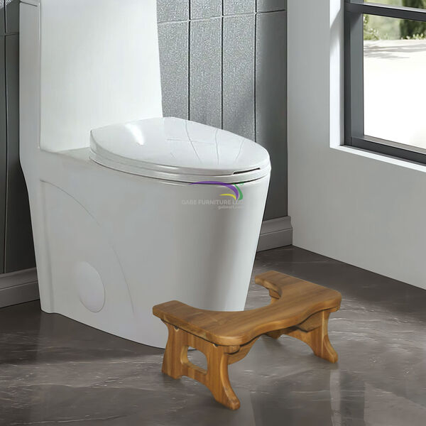 Teak Toilet Stool Bath Room