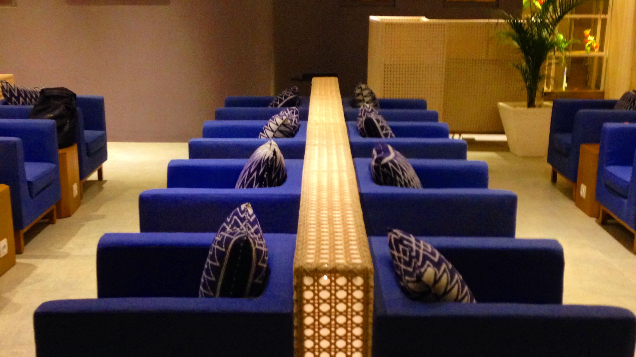 Concordia airport lounge custom furniture project
