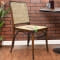 Thonet Hoffman cafe chair rattan seat and backrest