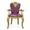 Dining Chair Butterfly With Arm Mahogany