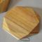 Wood grains detail on Hexagonal cutting board