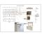 Mahogany Bathroom Cabinet with Double Sinks Vanity Drawing Detail