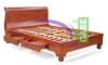 Norbrook Sleigh Bed Rounded Feet